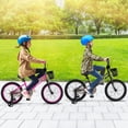 thumbnail image 2 of Costway Vélo pour Enfant de 18 Pouces avec Roues Stabilisatrices, Guidon et Selle Réglables, Frein à Main, Rose, 2 of 10
