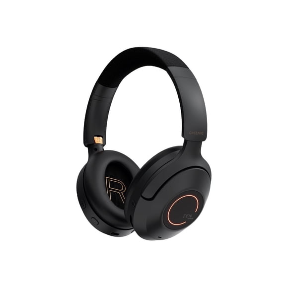 Creative Zen Hybrid Pro - Écouteurs avec Micro - Pleine Taille - Bluetooth - Sans Fil - Réduction active du Bruit - Noir