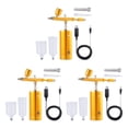 thumbnail image 4 of maskred Lightweight Airbrush Air Compressor Kit Set Precise Spray Painting Portable Gold 1.49x5.1x5.7 Inch 3Set, 4 of 6