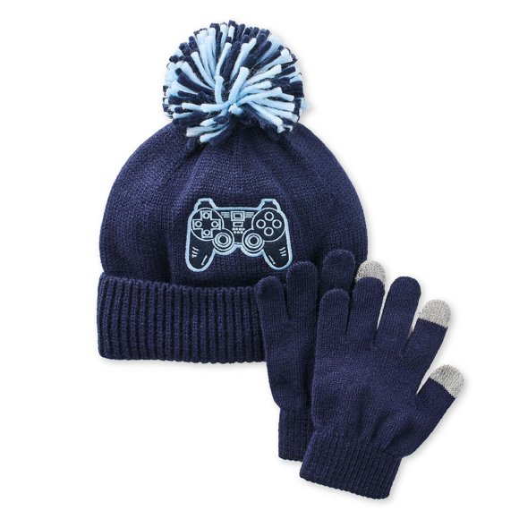Ensemble 2 pièces avec tuque et gants George pour garçons