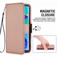 thumbnail image 4 of Cover for Huawei P30pro Cover, Mobile Phone Cover Compatible with Huawei P30pro, Mobile Phone Pocket Protective Cover Bag Case Fabric And Pu Leather with Credit Card Holder, Pink, 4 of 7