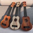 thumbnail image 2 of Children Can Pluck Strings And Play Yukrili Toys Beginners' Level Guitar Puzzle And Musical Instruments 17in Log color, 2 of 5