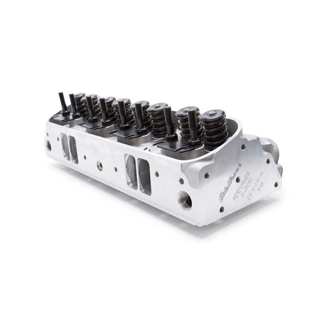 Edelbrock 61575 Tête de Port en D - 87cc Assemblé pour Pontiac