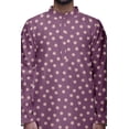 thumbnail image 4 of Atasi Party Wear Kurta Pajama For Men Mandarin Collar Ethnic Printed Kurta Set, 4 of 5