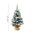 thumbnail image 3 of Tabletop Christmas Tree With Christmas Party Decoration Artificial Christmas Tree For Christmas Desktop Window Walkway Decoration Indoor Home Party, 3 of 6