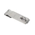 thumbnail image 2 of MIANGASTORE 2Pcs 3 Inches Padlock Hasp Door Clasp Hasp Lock Latch Stainless Steel Lock for Fastening Gate Cabinet Door (Silver), 2 of 8