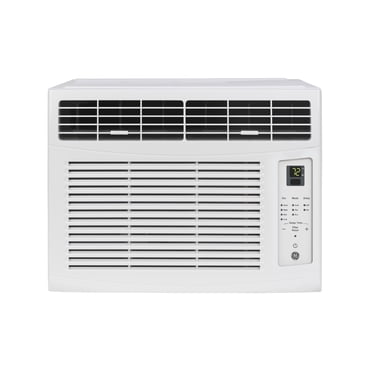 GE 6,000 BTU Electronic Window Air Conditioner for Small Rooms up to 250 sq ft. - White - AWCS06BWFC