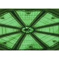 thumbnail image 1 of Ahgly Company Machine Washable Indoor Rectangle Transitional Deep Emerald Green Area Rugs, 2' x 3', 1 of 7