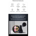 thumbnail image 3 of Creality Matte CR-MATTE Filament d'Imprimante 3D 1,75 mm, Bobine de 1 kg (Matte Noir), 3 of 10