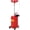 Red, variant on GloryStar 20 Gallon Waste Oil Drain Tank, Air Operated Portable Oil Drainer with Adjustable Funnel, Fluid Fuel Transfer Drainage with Wheels, Oil Change Container for Automotive Workshops