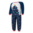 thumbnail image 3 of Christmas Family Matching Pajamas Set Tree Print Tops Pants Holiday Clothing 2pcs Pjs Sleepwear for, 3 of 8