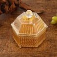 thumbnail image 1 of Iodue Food Storage Cookie Jar Decorative Jar With Lid Metal And Acrylic Snack Craft, 1 of 4