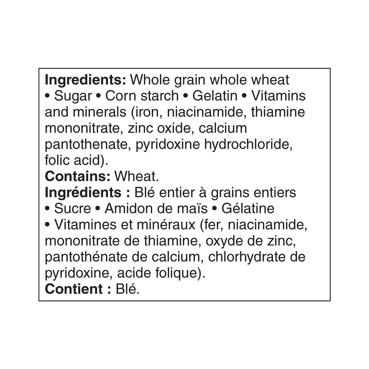 Great Value Bite-Size Frosted Shredded Wheat Cereal