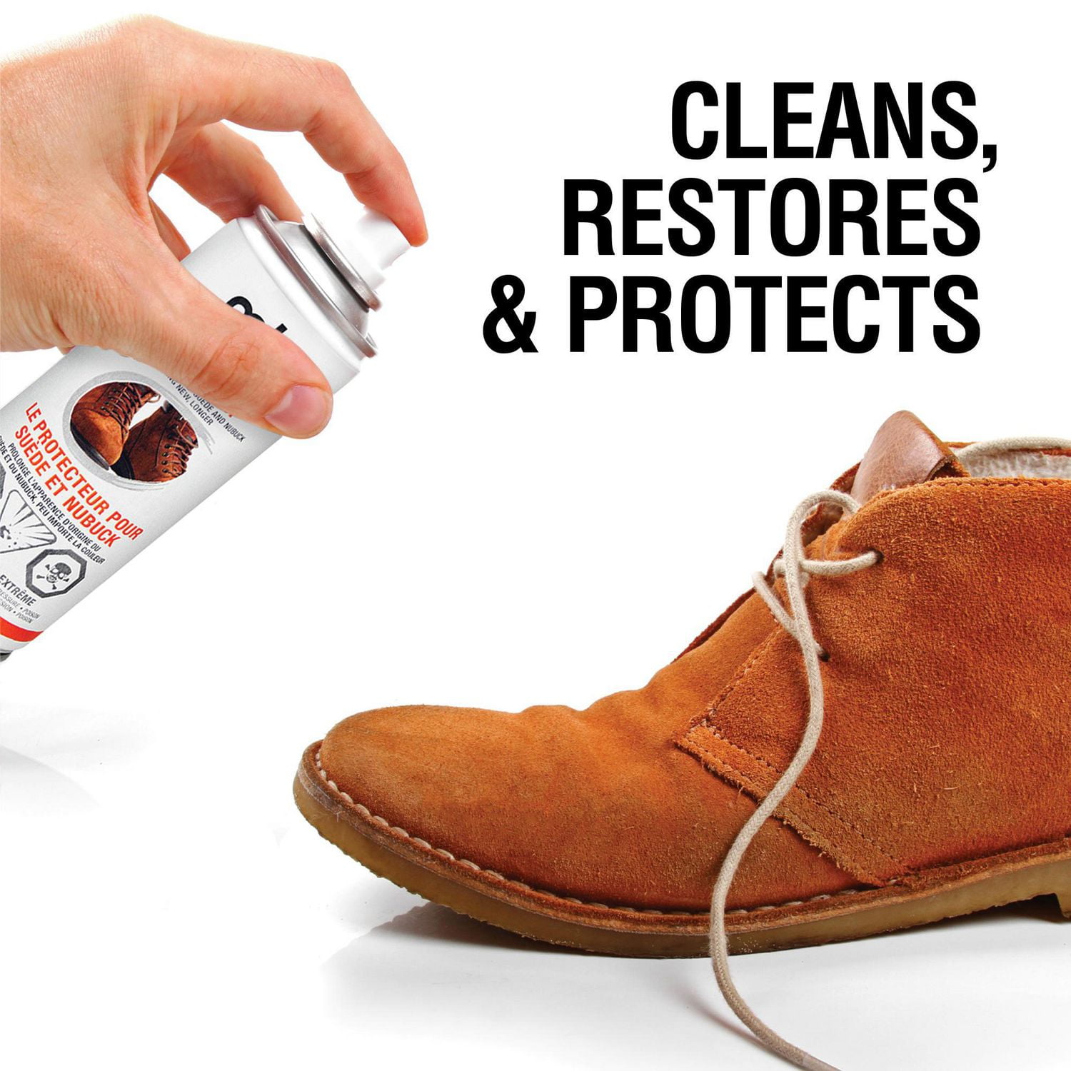 Moneysworth & Best Suede + Nubuck Care Kit, 3PCS - Protector 160g/5.6oz, 1 pk