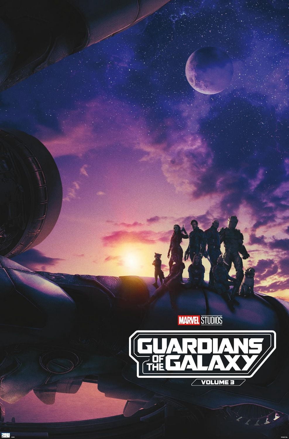 Marvel Guardians of the Galaxy Vol. 3 - Teaser One Sheet Wall Poster