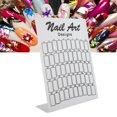 thumbnail image 3 of 50pcs Nail Art False Tips Chart Display Board Palette Nailtips Polish Gel Color Card Nail Color Display Card Polish Color Card  For Professional Or Family Use, 3 of 8