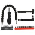 thumbnail image 3 of Embout d'Arbre Flexible, Ensemble de 23 Pcs pour Tournevis pour Perceuse Électrique, 3 of 8