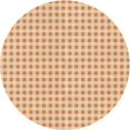 thumbnail image 1 of Ahgly Company Tapis d'Intérieur Ronds Transitionnels Orange Lavables à la Machine, 8 Pieds Rond, 1 of 7