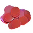 thumbnail image 2 of GUOOL 85 Pièces 20mm Plat Rond Sequins Lâches, Rondes Paillettes Lâches avec Trou, Accessoires de Coiffure Bricolage, pour Mariage, Tricot, Femmes Rouge, 2 of 9