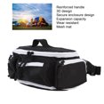 thumbnail image 3 of Large Capacity Waist Bag with Multiple Compartments and Back Cushioning Mesh Pad for Travel Hiking Running, 3 of 7