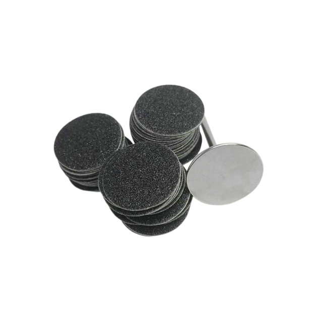 Sand Paper Replacement Pads For Electric sander electric disposable Foot File 25mm 150Grit 50Pcs