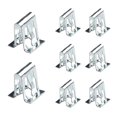 thumbnail image 1 of 10 Pcs Metal Retainer Clip for Car Dashboards DVD CD Panel Plate (Bulk Pack), 1 of 4