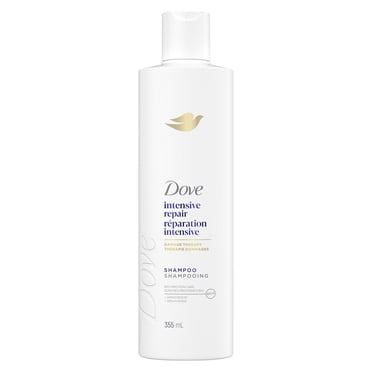 Dove Shampooing Réparation Intensive Soin des Protéines Bio + Sérum Aminé, 355 ml