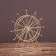 thumbnail image 1 of European Creative Metal Crafts Iron Ferris Wheel Model Decorations Home Wine Cabinet Porch Decoration, 1 of 7