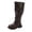 Brown, variant on Curenmufel Toddler Boots Toddler Little Boys Girls Cowboy Boots Kids Western Square Toe Riding Mid Calf Boots Size 9 (Black,Toddler 9)