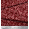 thumbnail image 3 of Soimoi Poly Georgette Fabric Aztec Southwestern Printed Fabric 1 Yard 42 Inch Wide, 3 of 3