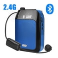 thumbnail image 2 of 2.4G 15W Wired/Wireless Voice Amplifier Portable For Teaching Lecture Tour Guide TF UDisk Megaphone Microphone Speaker ,Clear and Reliable, 2 of 6