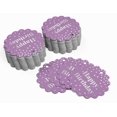 thumbnail image 3 of Inkdotpot 100 Pack Happy Birthday Favor Paper Tags Craft Real Silver Foil Hang Tags, 3 of 6