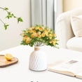 thumbnail image 4 of LSLJS Fleurs Artificielles Fleurs de Mariage Simulées Bouquet en Soie Réutilisable de Noblesse Consort Tea Buds pour Décoration de Table de Réception de Mariage à la Maison Fête Bureau Fleurs Artificielles, 4 of 5