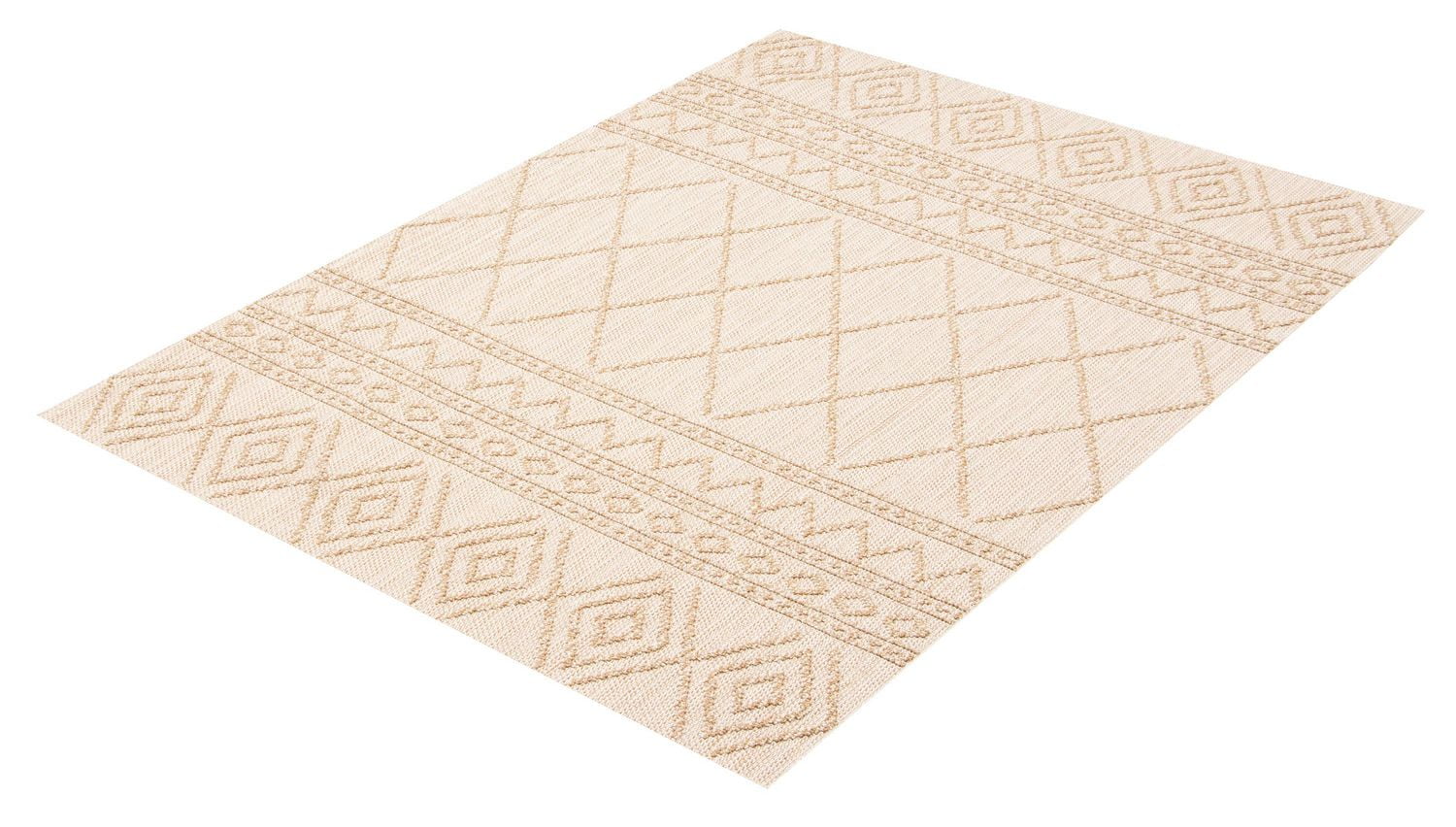 Tapis ECARPET Style Jute pour Chambre à Coucher, Salon, Salle à Manger Collection Nolita
