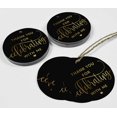 thumbnail image 4 of Inkdotpot Pack Of 100 Real Gold Foil Paper Tags Thank You For Celebrating With Me Birthday Favor Hang Tags, 4 of 6