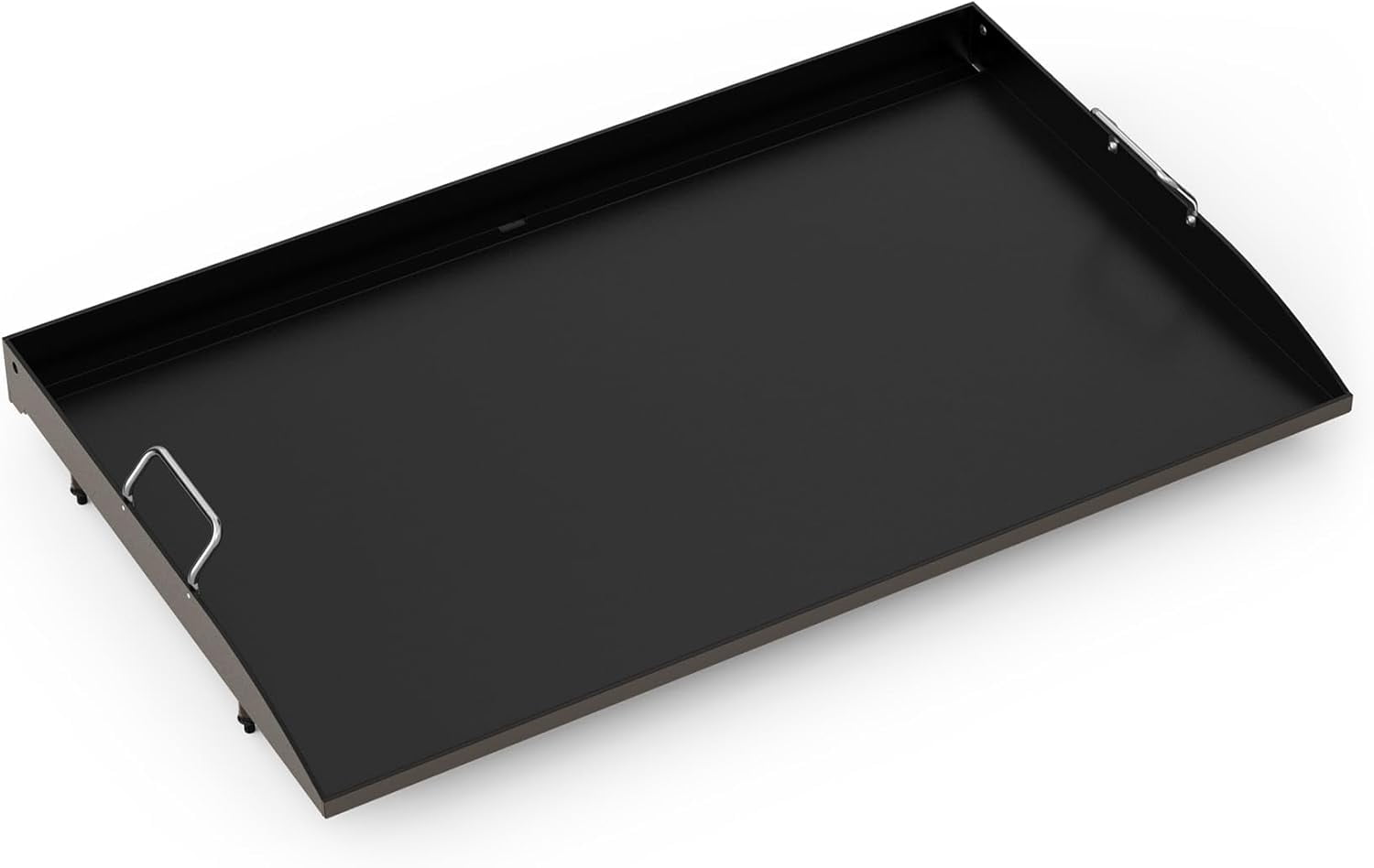 36 Inch Flat Top Griddle Replacement Top for Blackstone 36" 4-Burner Gas Grill Cooking Station, Ceramic Coated Steel Griddle Top Replacement with Rear Grease System, Black