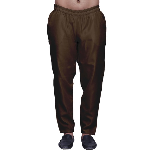Atasi Solid Adjustable Ethnic Bottom Pant For mens Dupion Readymade Pajama