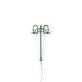 thumbnail image 2 of Model Lamppost Scaled 1:200 Home Micro Building Layout Decorations LED Railway Light Crafts Track Lamp Sand Scenery Toys Green（1:150）（White）, 2 of 8