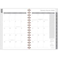 thumbnail image 4 of 2026 Cambridge® Rose Gold Peony Small Weekly Planner, 4 of 7