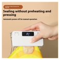 thumbnail image 3 of Plastic Bag Sealer Crimpit Wrap Sealer Mini Bag Sealer Sealing Machine Small Household Sealer Wrap Sealer Press And Seal Wrap Vacuum Sealer Machine ,Easy to Use, 3 of 6