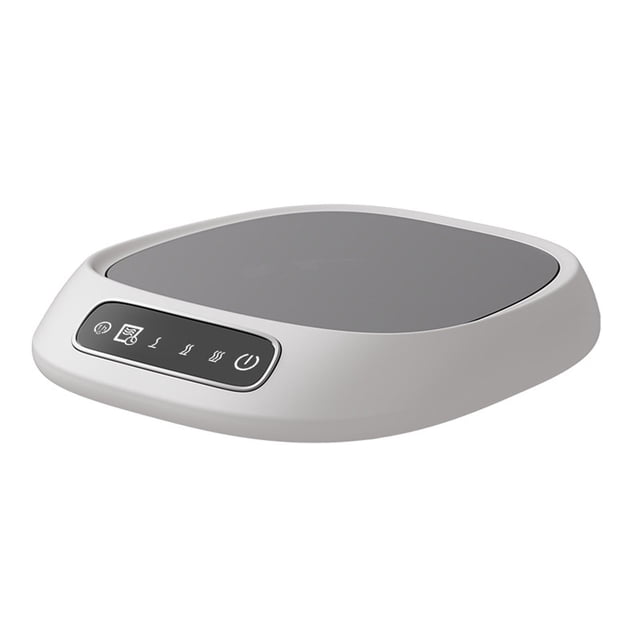 TIELUTT Chauffe-Tasse à Café pour Bureau Chauffe-Tasse à Café avec Contrôle de la Température pour Chargeurs de Bureau 6 Napperons de Table et Tapis Napperons Rigides pour Table à Manger Grands Napperons Ronds 4 Napperons pour Tables d'Appoint