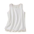 thumbnail image 1 of Yuyuzo Débardeurs Surdimensionnés pour Femmes Sans Manches à Col Ras du Cou T-Shirts Décontractés Coupe Ample T-Shirts d'Été, 1 of 4