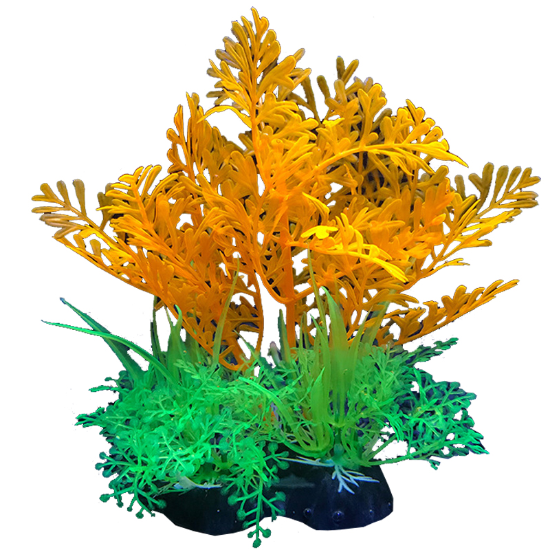 Artificial Fish Tank Grass Decorative Grass Aquarium Plant for Home Decor