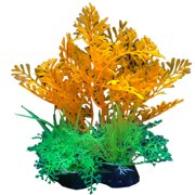 Artificial Fish Tank Grass Decorative Grass Aquarium Plant for Home Decor
