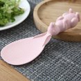 thumbnail image 4 of Oleegame 1PC Stainless Steel Cutlery Set Cute And Creative Rabbit Can Be Vertical Non Stick Rice Spoon Rice Shovel Straw Plastic Rice Spoon, 4 of 6