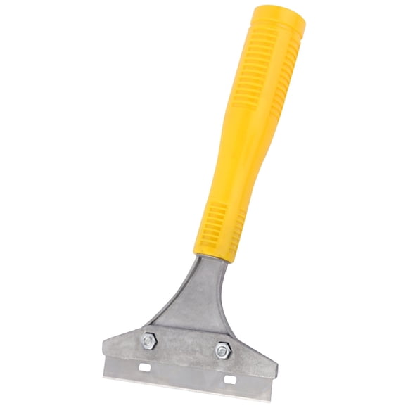 Sturdy Paint Scraper,Floor Scraper Tool Heavy Duty,Wide Blade Scraper Tool with Long Handle,Durable Metal Blades,Scraper for Cleaning Wall Gum Paint Tile Labels,20*10cm