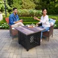 thumbnail image 3 of Endless Summer Nate Table de Foyer au Gaz LP Imprimée UV Carrée de 30 Pouces pour Extérieur, 3 of 12