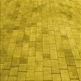 thumbnail image 1 of Ahgly Company Tapis de Zone Carré Lavable en Machine Intérieur Transitionnel Brun Doré Foncé, 8 Pieds Carré, 1 of 7