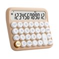 thumbnail image 1 of 12 Digit Big Button Calculator with Large LCD Display, Standard Mechanical Switch, Anti Slip, Removable Keycaps for Office, School and Home Use, 1 of 8