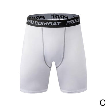 Basketball Men's Leggings Compression Pants Sports Leggings Basketball Five Points Shorts Quick Dry Running Training Fitness Pants Elastic W1V0